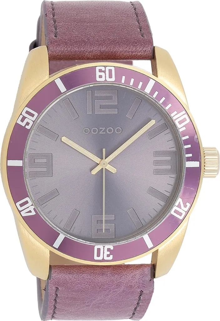 Oozoo Orologio Unisex Viola UOC5744A Serie Vintage - Offerta Esclusiva