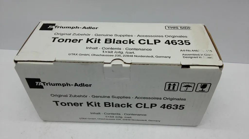 Toner noir Triumph-Adler 4463510115 pour impression intensive