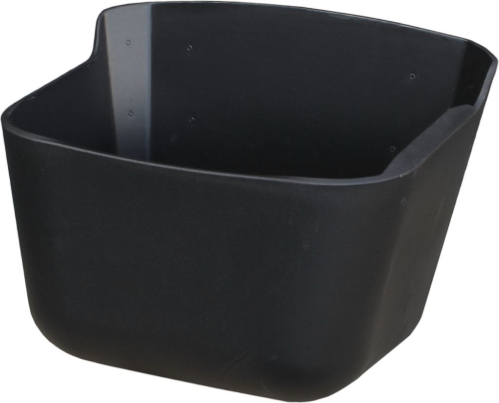 Futter-/Trinknapf 15 l Eckwand mit Auslaufschutz und Produktbild 