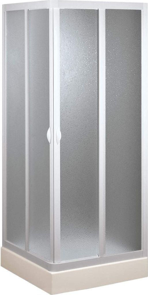 FORTE Eckduschkabine "Vela", ca. 80 x 80 cm