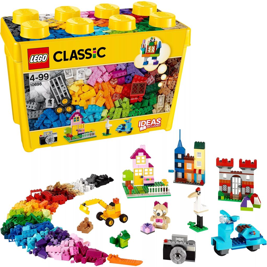LEGO® Classic 10698 Velký box na kostky, 790 dílků Obrázek produktu 
