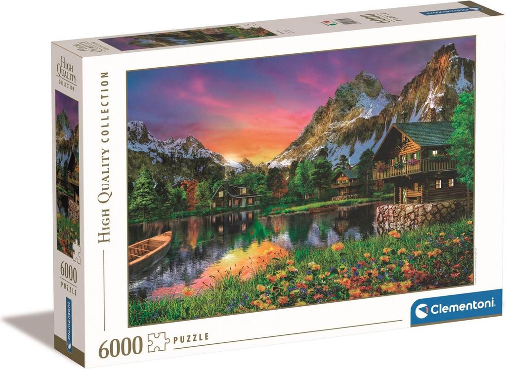Clementoni High Quality Collection - Lake in the Alps, Obrázok produktu 