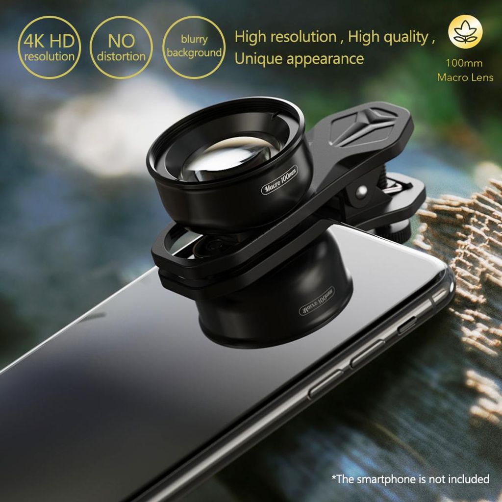 APEXEL APL-HB100 mm obiettivo macro universale per Immagine del prodotto 