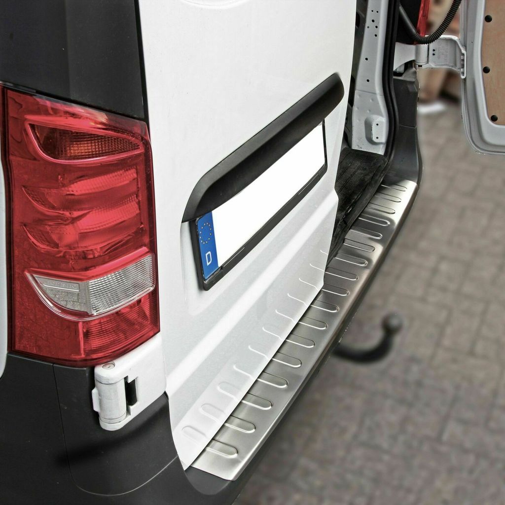 Original TFS Premium Ladekantenschutz Leiste ABS Schwarz für VW T