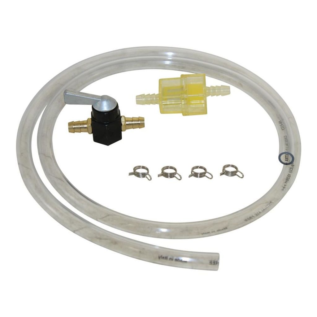 8mm Kraftstoff Leitung Set Benzin Schlauch Hahn Filter Produktbild 