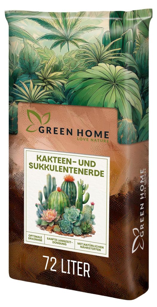 Green Home Kakteen & Sukkulenten Erde 72 L – mit Perlit, Produktbild 