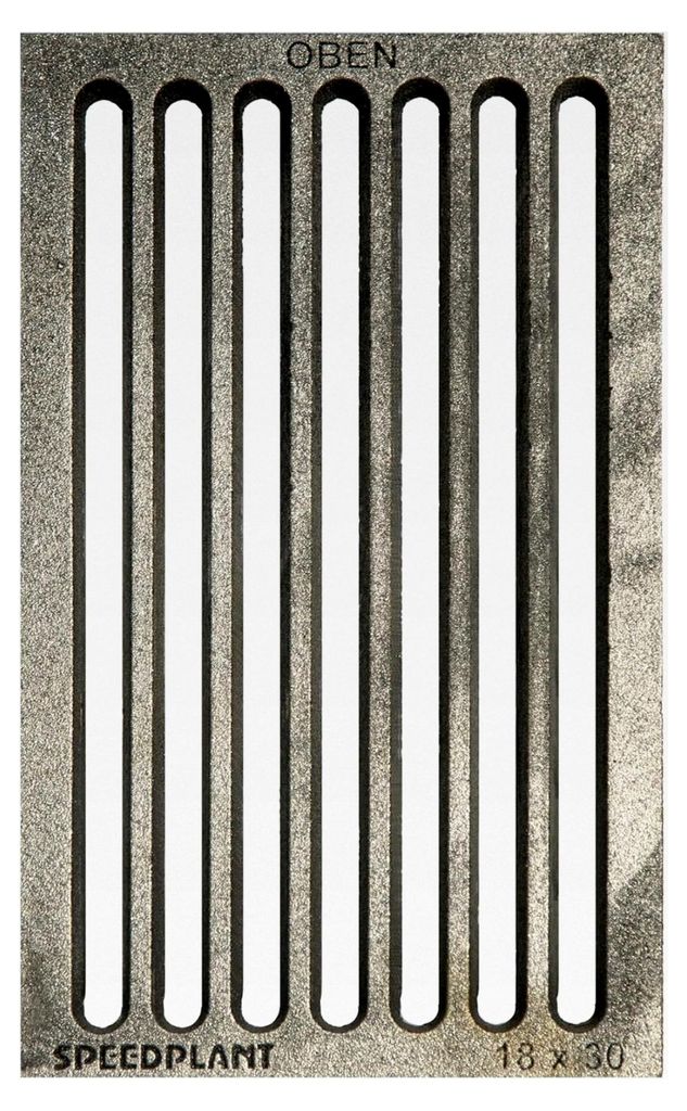 Ascherost 18 x 30 cm Ofenrost Kaminrost Liegerost Feuerrost