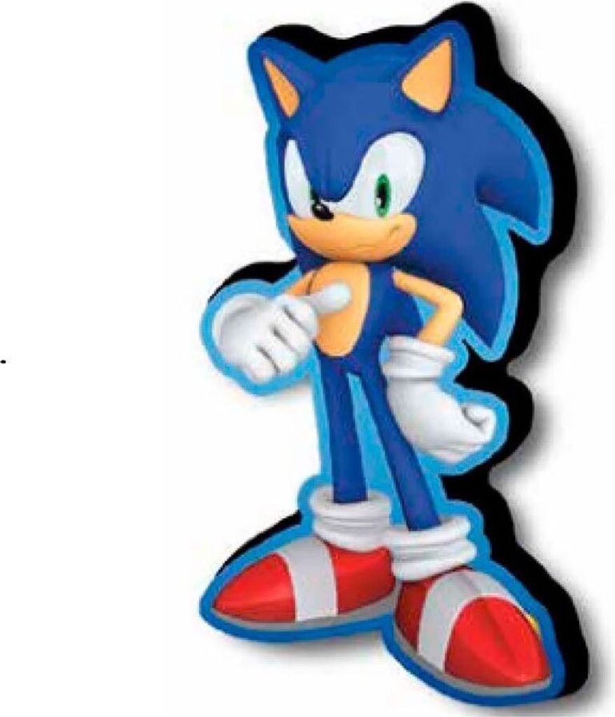 Cuscino 3D di Sonic the Hedgehog Immagine del prodotto 