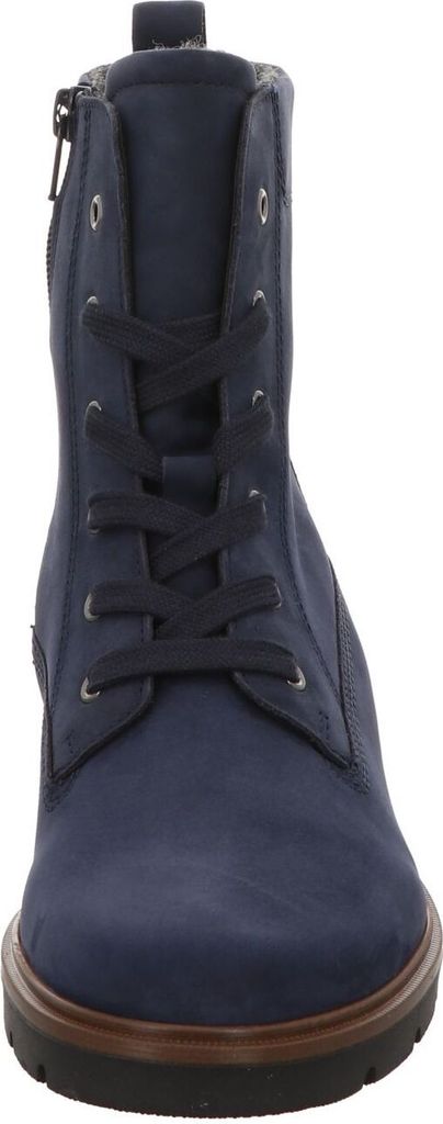 Gabor Damen Schnürstiefeletten, Frauen Stiefeletten,Wechselfußbett,Best Fitting,Bootee,Booties,halbstiefel,Blue (Ra.Cognac),40 EU / 6.5 UK