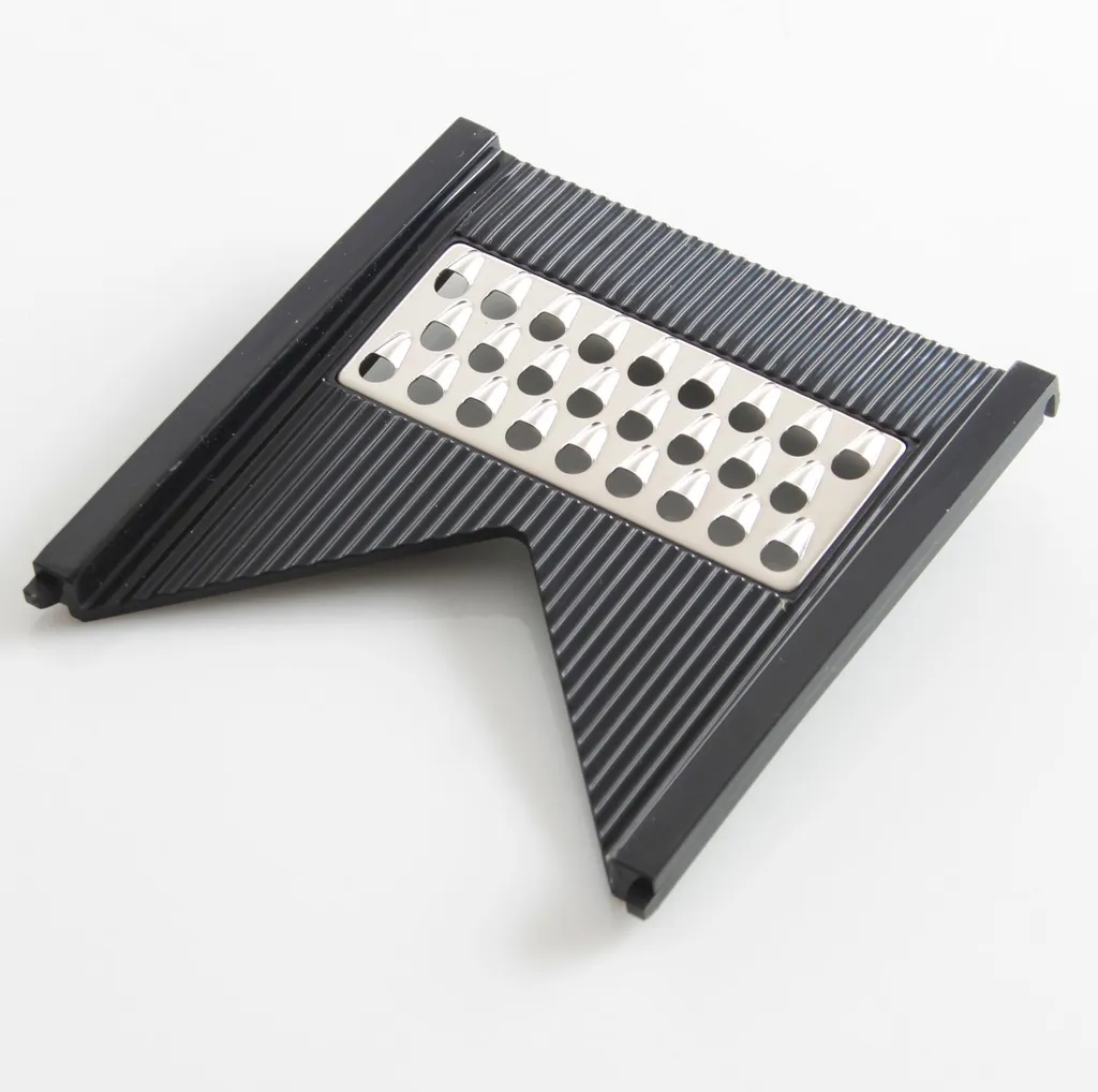 Mandoline de cuisine HENDI en forme de V noir avec 5 lames 130x335mm