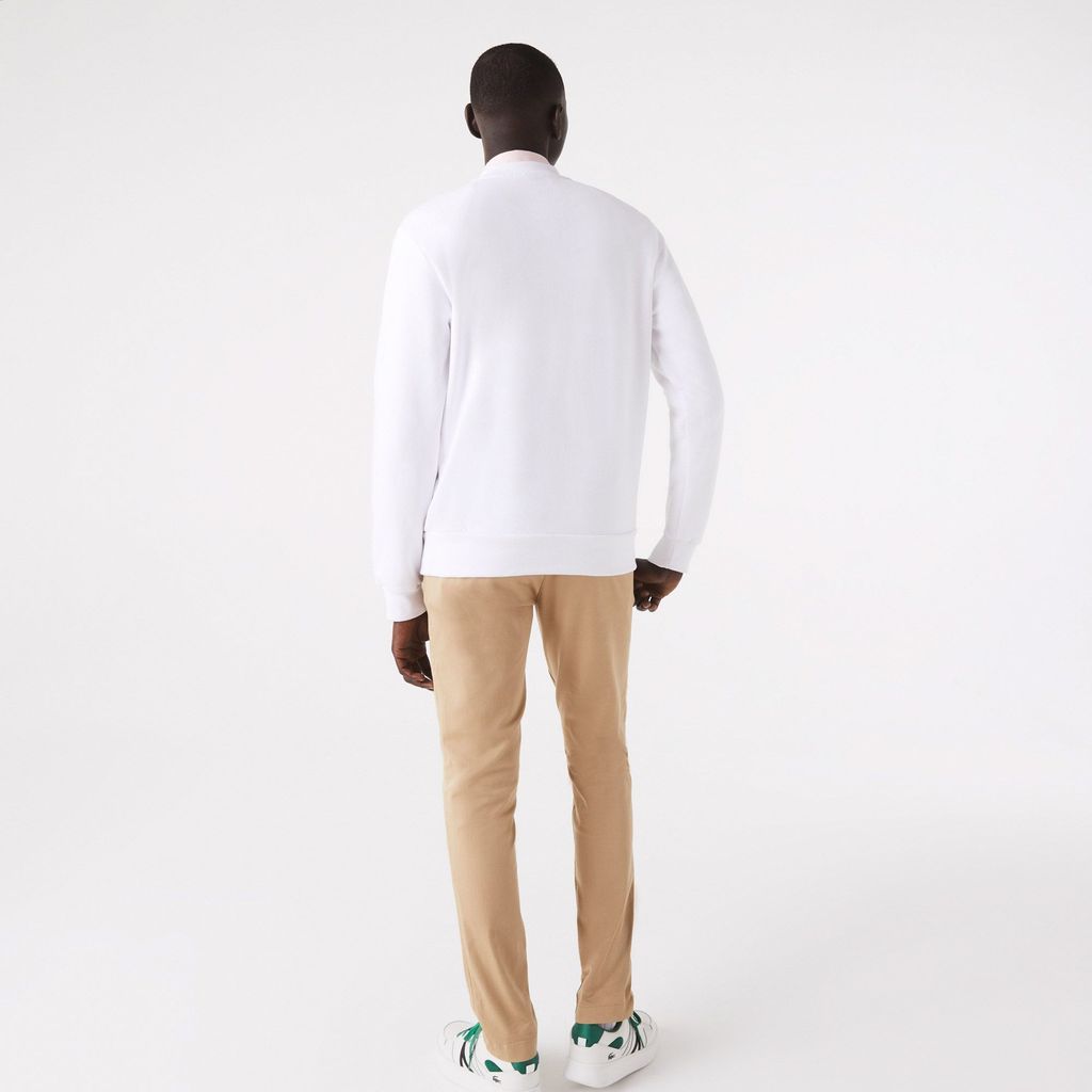 Lacoste Bio Baumwolle Fleece Crew Pullover Herren Produktbild 18