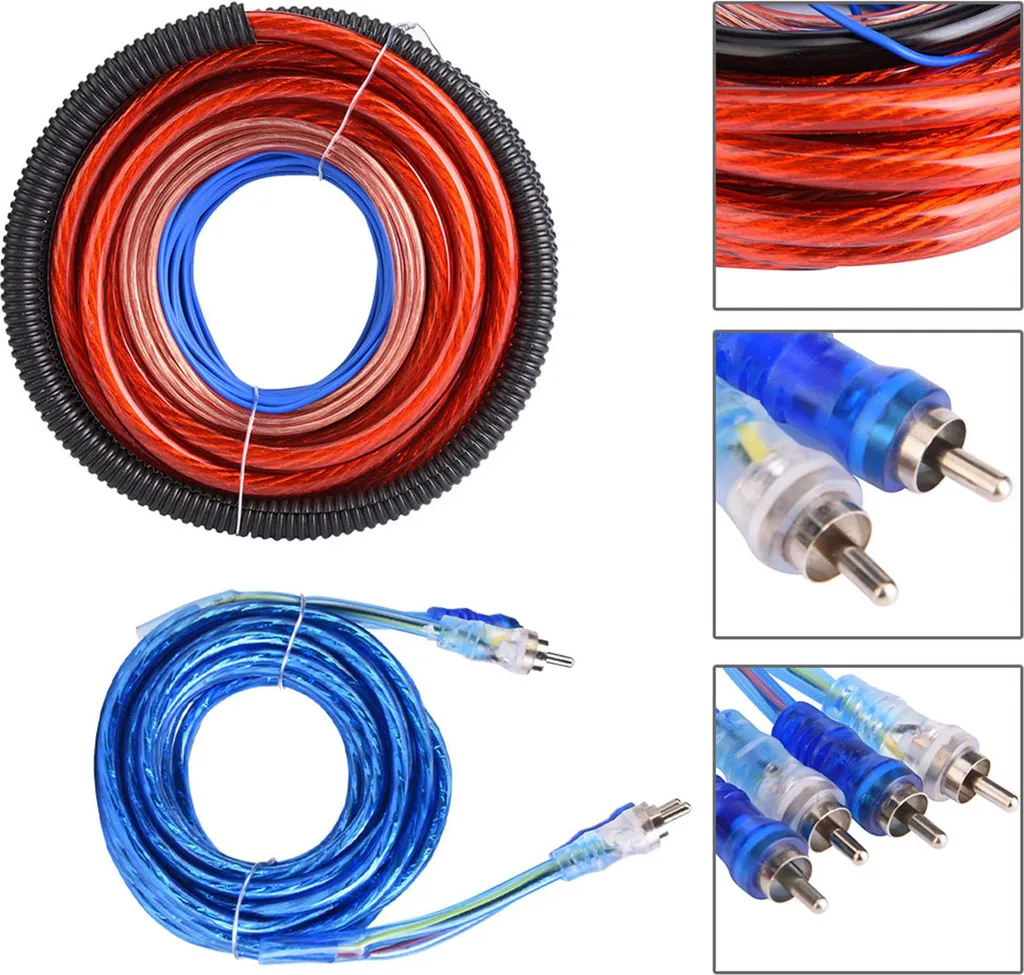 Kit Cavi Per Amplificatore E Subwoofer Auto – Fino A 2800W, Installazione Potenza Per Impianto Stereo Digitale - 3