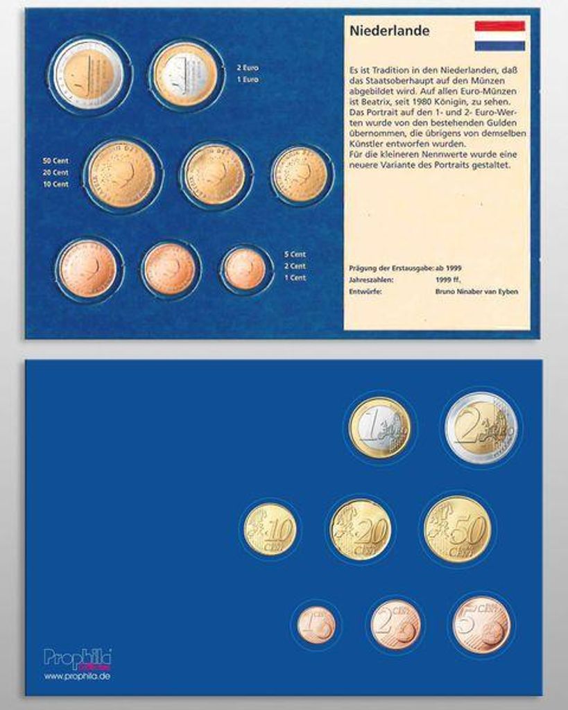 Prophila Collection Münz-Tablett Niederlande Produktbild 