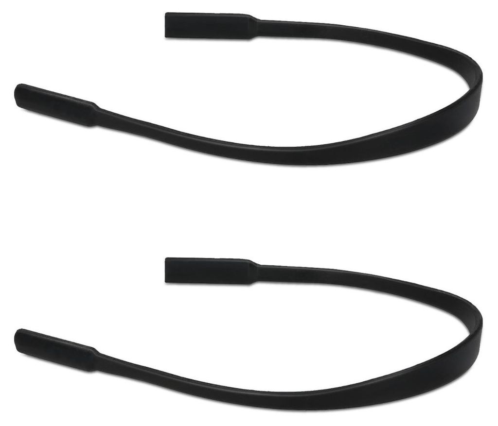 kwmobile Antirutsch Brillenband für Brillenbügel Set - 2x Produktbild 