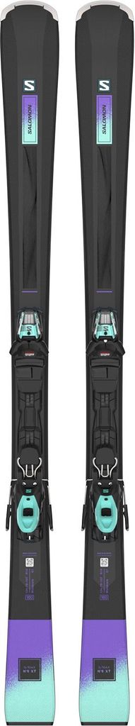 SALOMON S/Max N°6 XT Ski + M10 GW F80 Skibindung Skiset schwarz 167