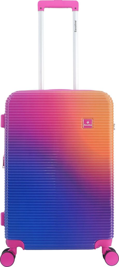 Saxoline Koffer Twist aus robustem ABS/PC-Material fuchsia Produktbild 