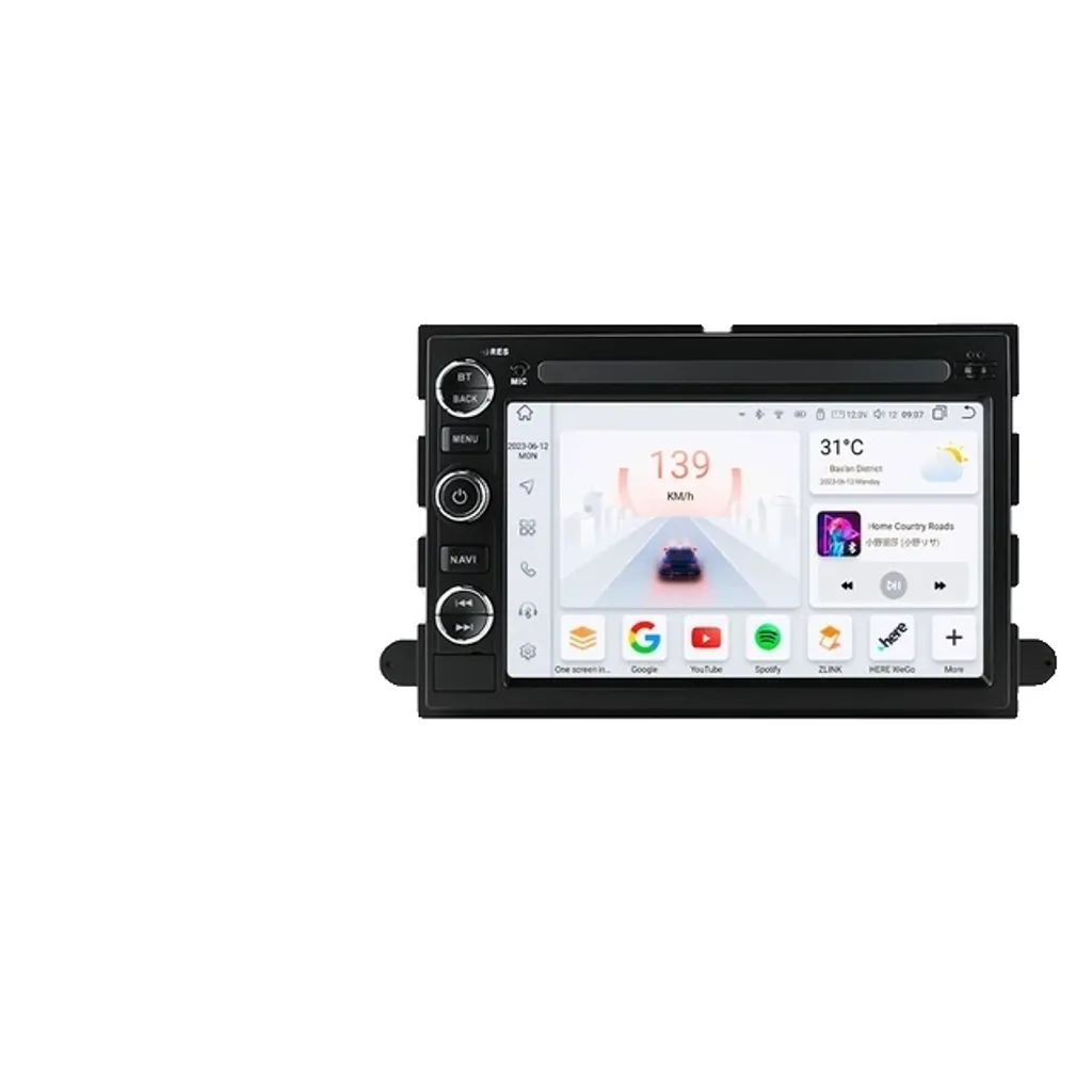 Autoradio 8 Cores 128G pour Ford, Fluide Android 12 et Réseau 4G S8