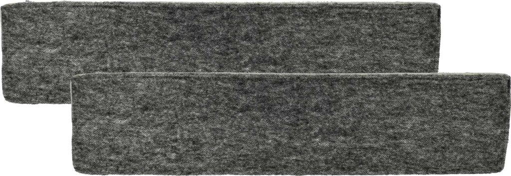 vhbw 2x Aktivkohlefilter kompatibel mit Miele DA 6708 D / EDST, DA 6708 D / HVBR, DA 6708 D / OBSW, DUU 1000-1 Dunstabzugshaube - 42,5 x 9,7 x 1,9 cm
