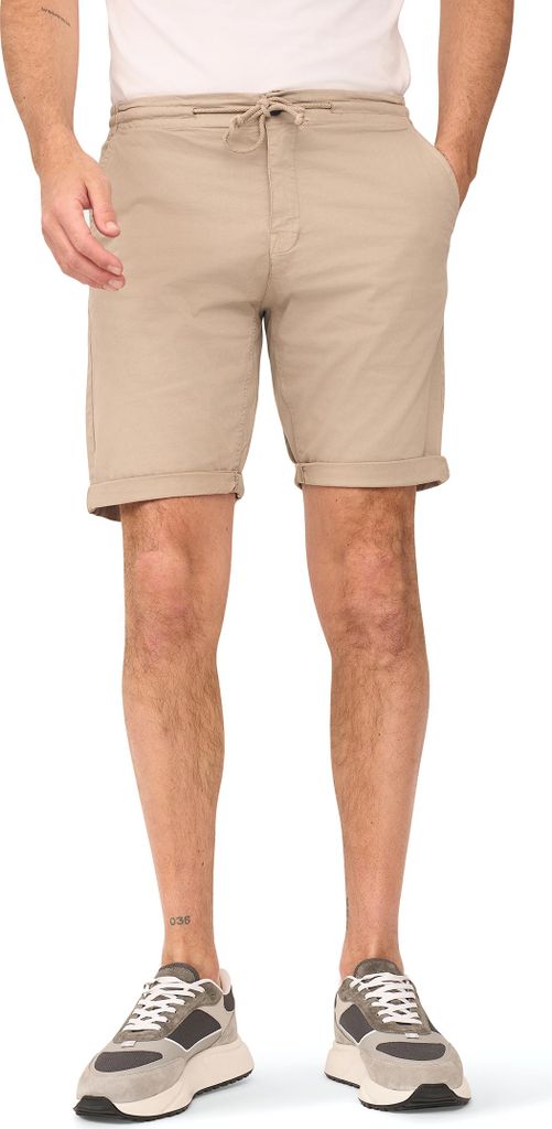 Solution Sulta Chino Short Beige - Große M