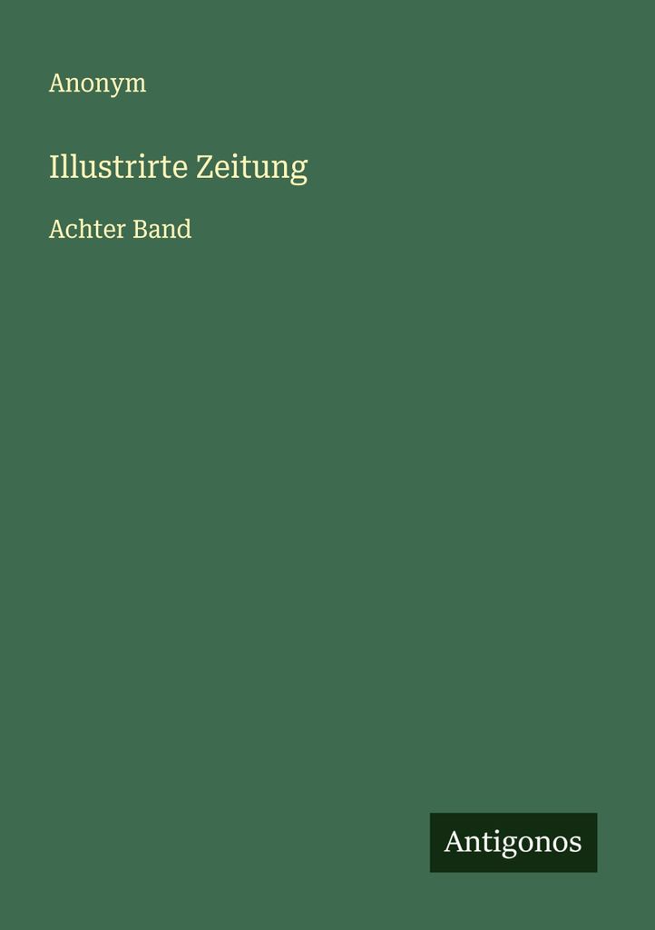 Illustrirte Zeitung