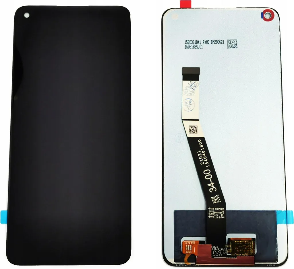Écran LCD Xiaomi Redmi Note 9 et 10X Noir - Vitre Tactile Complète