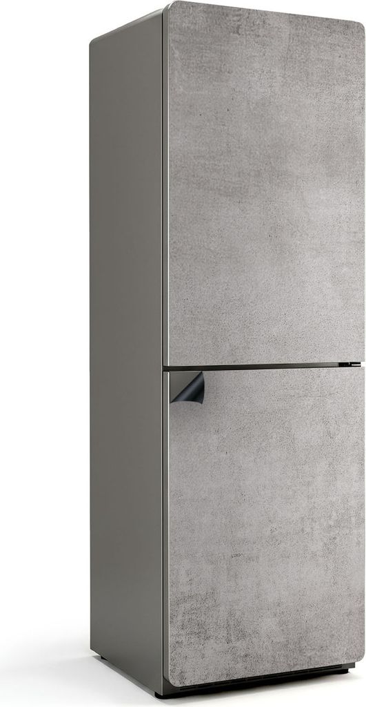 Rohbetonstruktur – Magnetische Kühlschrank Abdeckung – Dekorfolie magnetisch Küche – Kühlschrank Magnet Deko – selbstklebende Magnettafe...