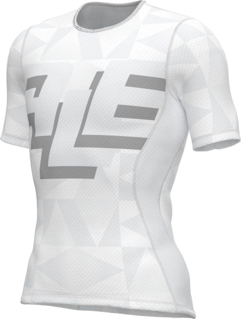 ALÉ Kurzarm Fahrrad-Shirt - INTIMO MULTIVERSO - Weiß 2XL