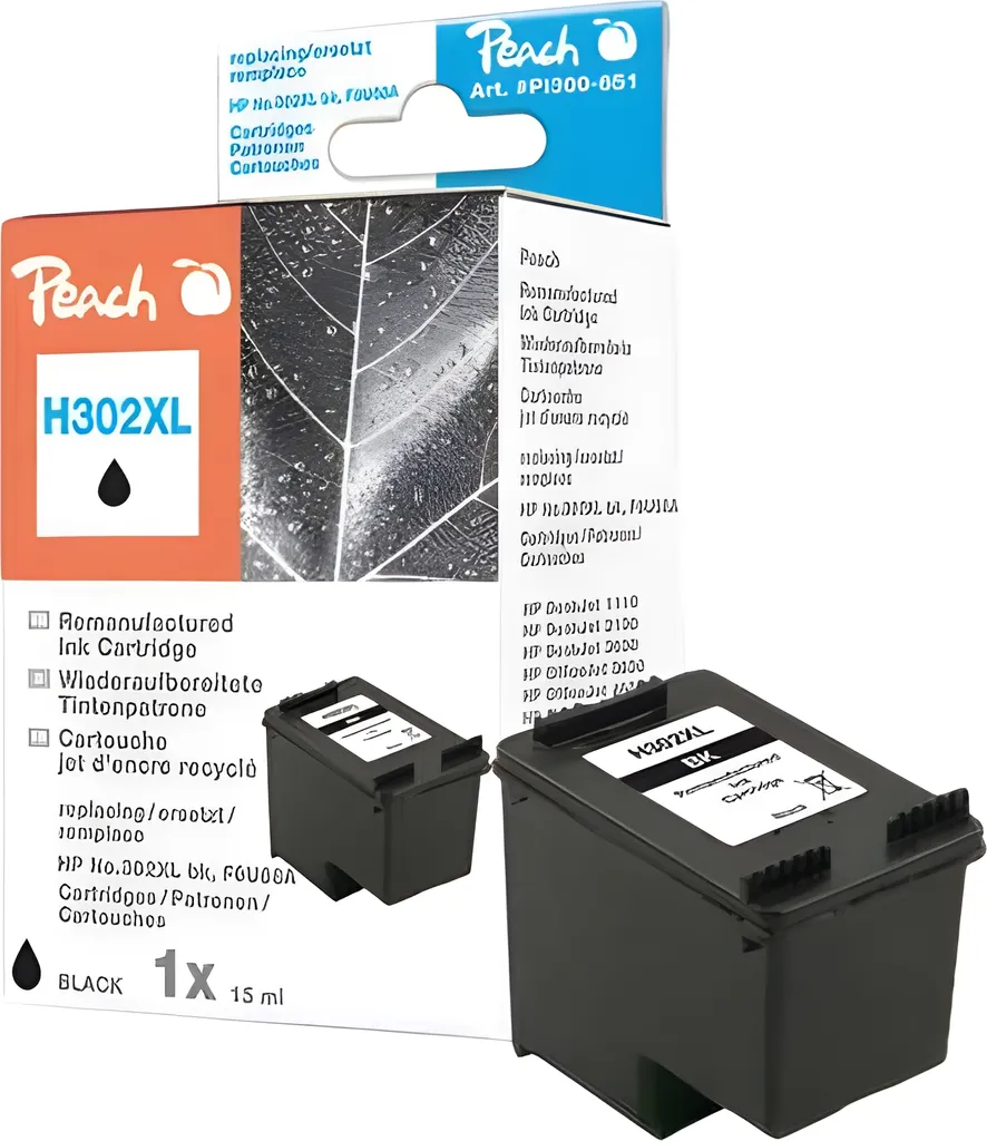 Peach PI300-651 Nero XL: La Tua HP Non Ha Mai Stampato Così Tanto!