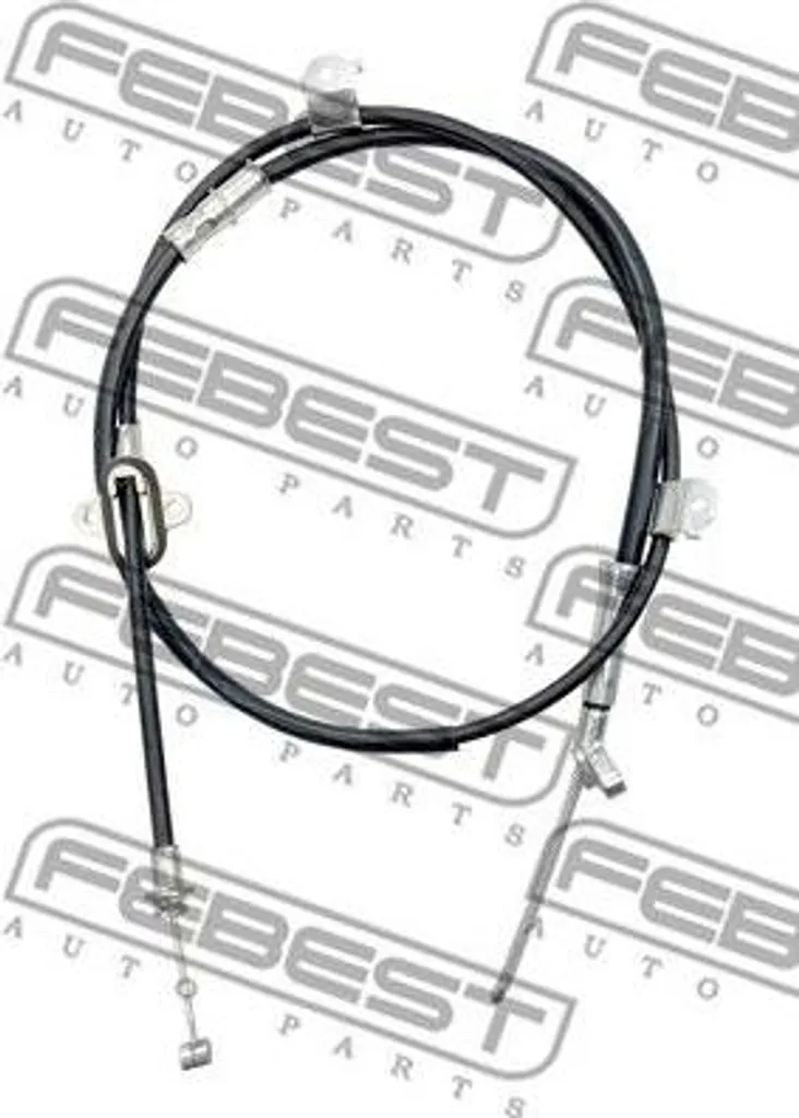Réparer un Frein à Main Bloqué sur Camry - Câble FEBEST 0199-BCASV50RH