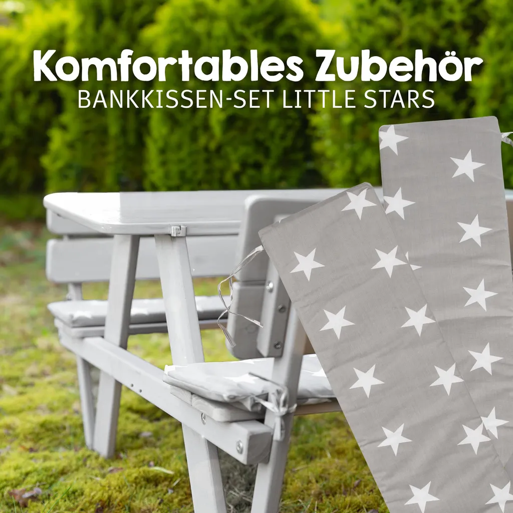 Mobilier jardin enfant stable et durable pour solution extérieure roba