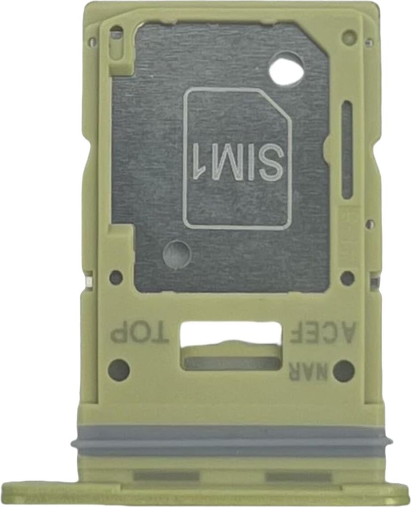 Samsung, SIM-Kartenhalter für Samsung A35 Dual Nano Sim Original, Zitronengrün