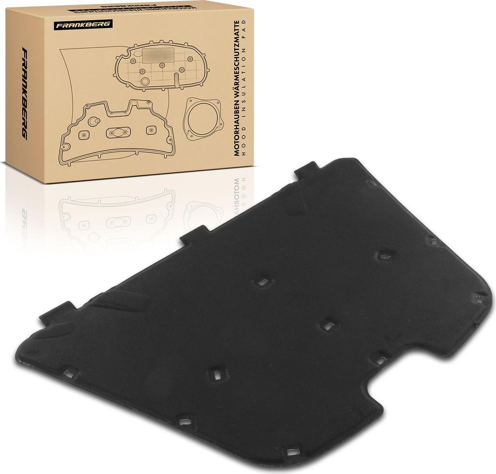 Frankberg 1x Dämmmatte Motorhaubendämmung Motorhaube für Ford Mondeo IV Stufenheck Turnier BA7 2007-2015