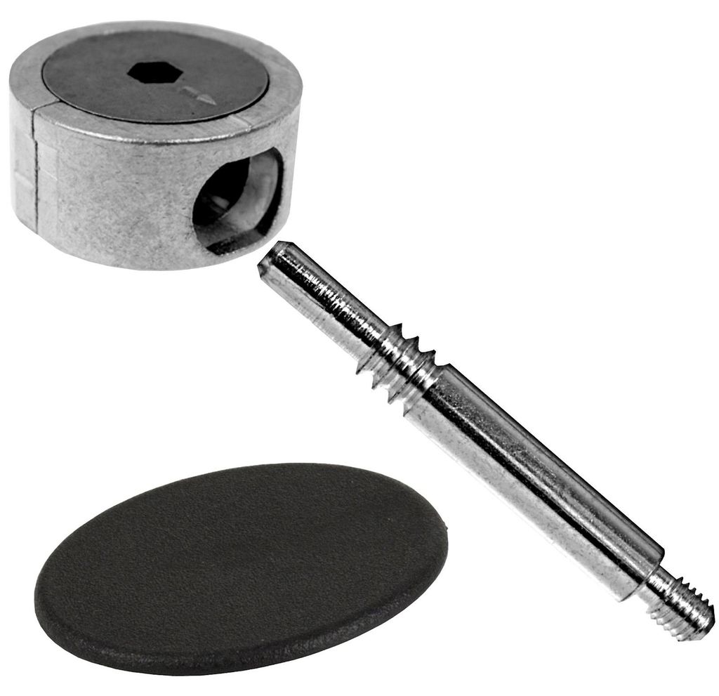 SOTECH Eckverbinder FUERTE 84 mm schwarz – Möbelverbinder