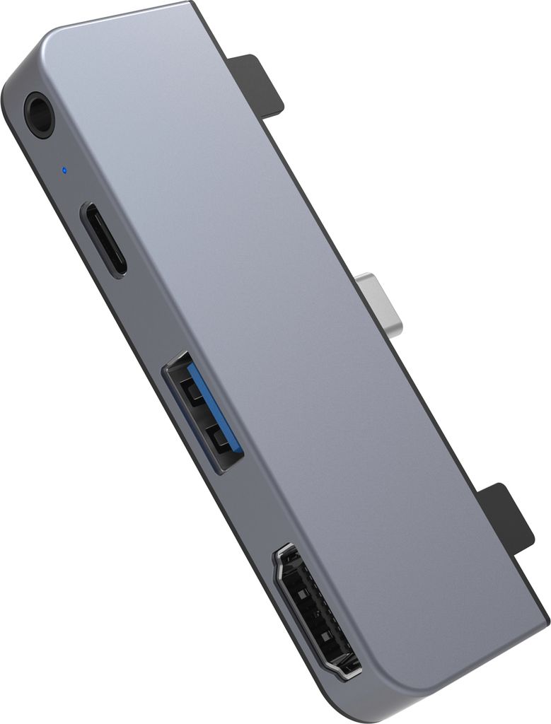 Hyper Drive 4-in-1 USB-C Hub for iPad Pro Grey *EOL