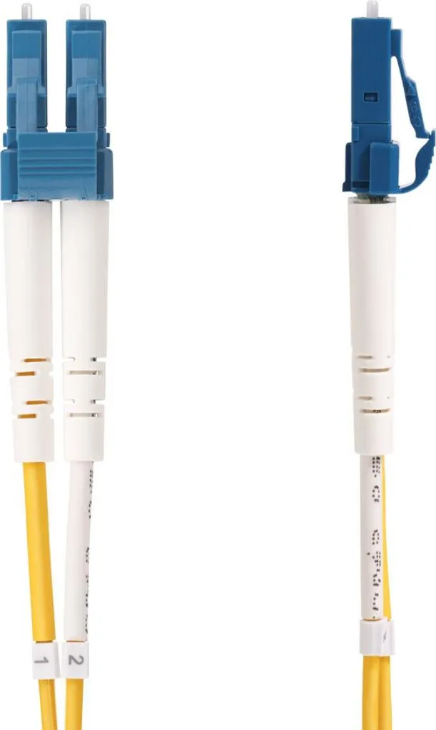 StarTech SMLCSC-OS2-1M Câble Fibre Optique Monomode OS2 Jaune 1m - 4