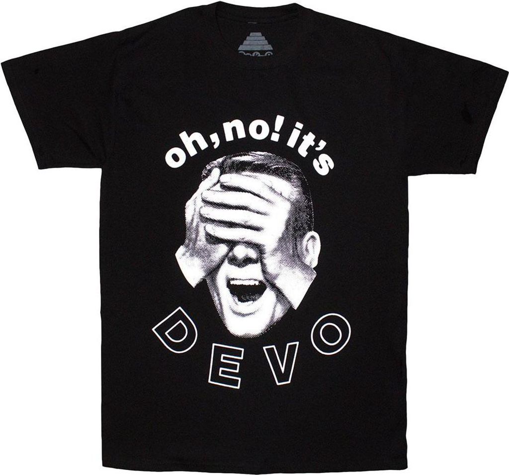 DEVO - "Shocked Daddy" T-Shirt für Herren/Damen Uni RO14040 (M) (Schwarz)