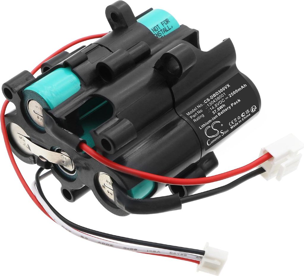 TECHTEK Akku Kompatibel mit [Dirt Devil] BD30025, BD30025B, BD30225, Quick Flip Plus Cordless 16 Volt Lithium Ion Bagless Handheld Vacuum Ersetzt 130