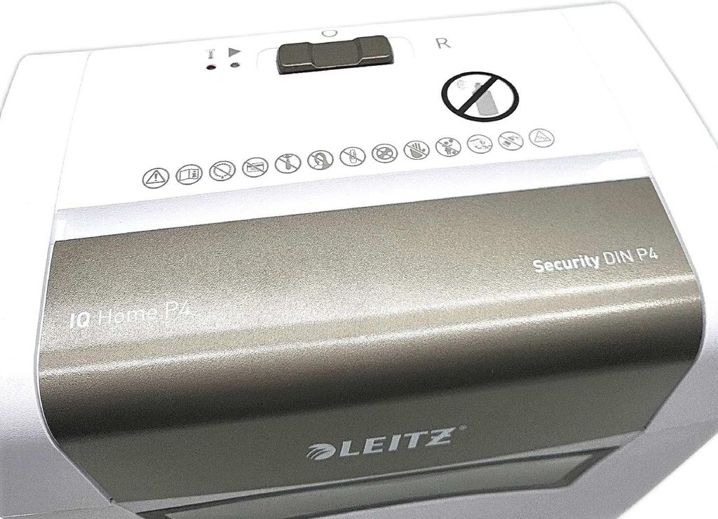 LEITZ IQ Home Aktenvernichter mit Partikelschnitt P-4, 4 x Produktbild 13