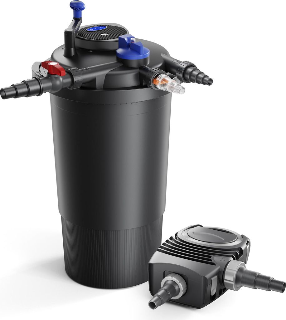 Wiltec Komplettset: CPF-15000 Teichdruckfilter bis 30000 L Produktbild 