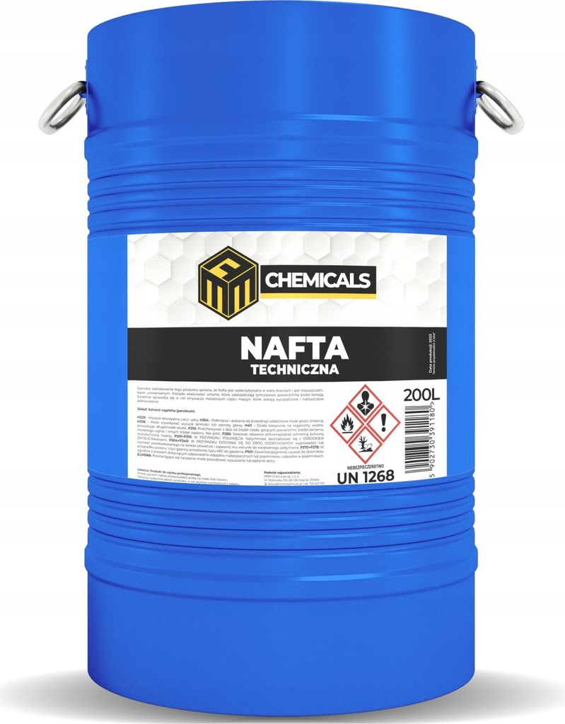 MRM Chemicals Technisches Kerosin Universelle Korrosionsschutz Beleuchtung 200L