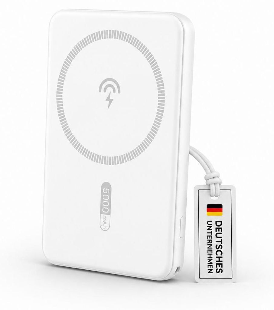 Powerbank MagSafe Magnet 5000/10000mAh USB-C Wireless Produktbild 
