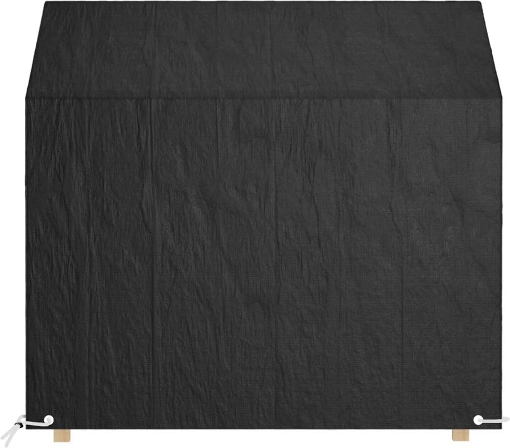 Eleganter Möbel Abdeckung für Gartenbank 8 Ösen 130x70x70/88cm Polyethylen - Gartenmöbel-Schutzhüllen CJG778819 - Gartenmöbel-Schutzhüllen