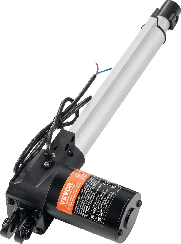 Vérin Électrique 12V 6000N de 250mm - Technique Linéaire de Réglage - 9