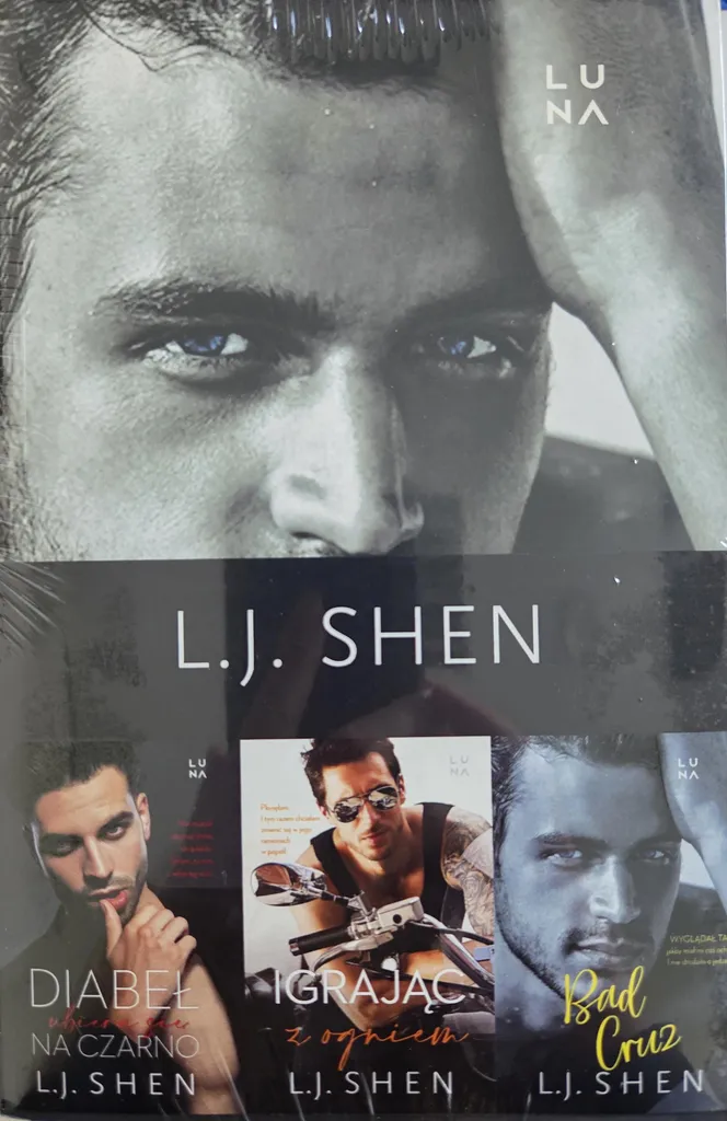 Bad Cruz Package Roman de L.J. Shen avec Playing with Fire et Devil Black