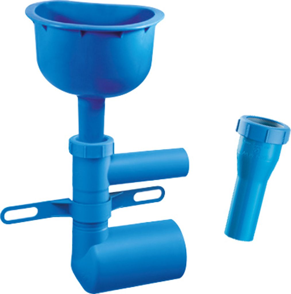 OHA-Prüfstück-Set inkl. Trichter und Reduzierstück