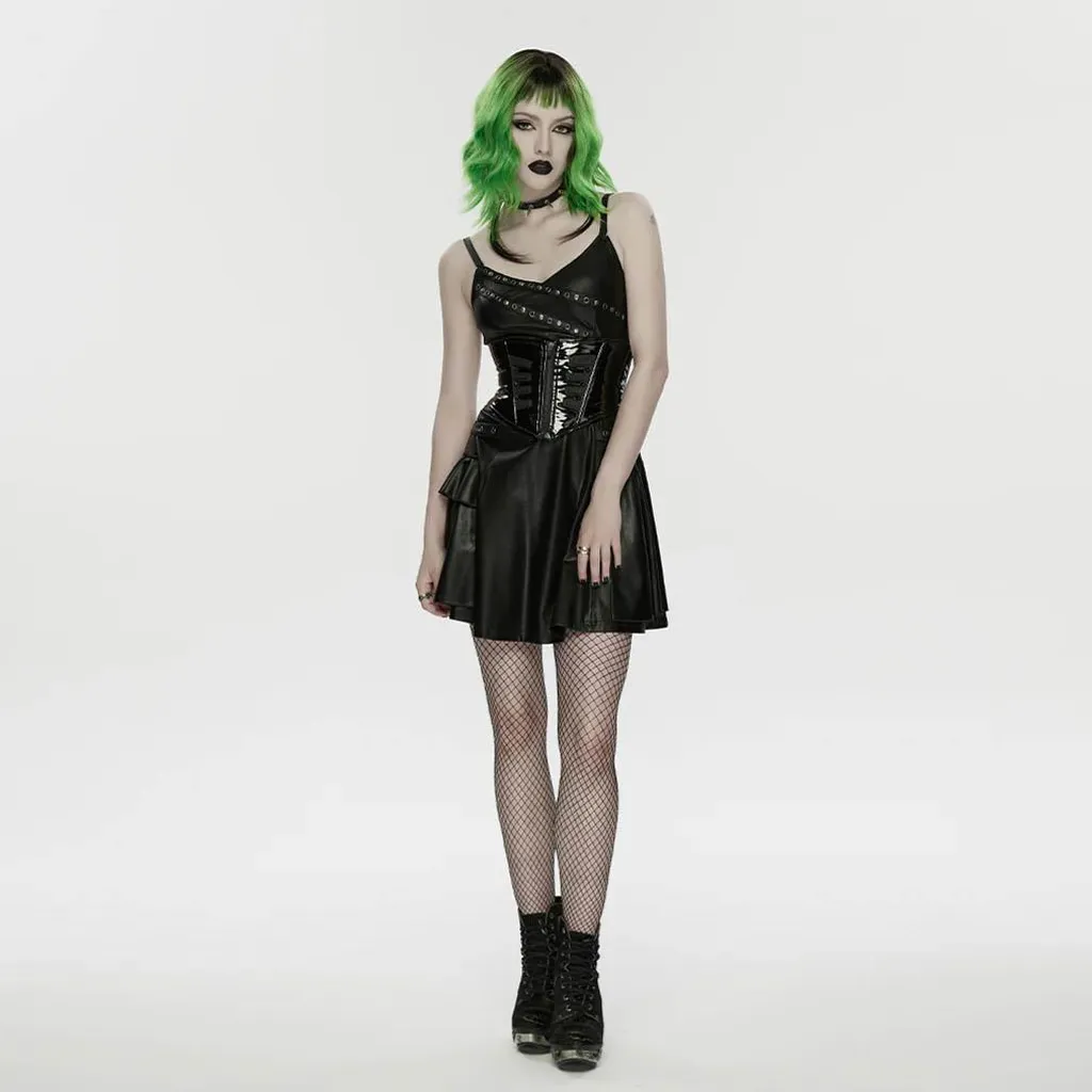 Punk Rave Mini-robe Night Alloy M/L - Robe Gothique Style Cyberpunk