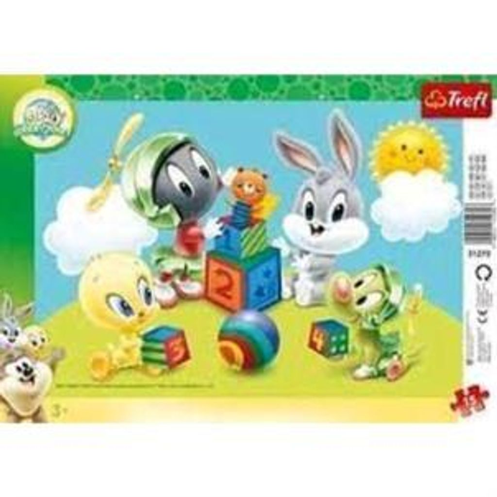 Trefl Puzzle Looney Tunes rámčekové puzzle 15 dielikov Obrázok produktu 