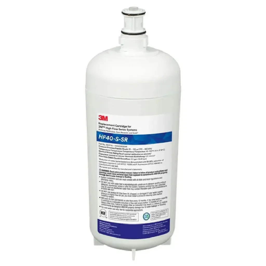 Filtre 3M HF40-S-SR sans charbon avec protection anti-calcaire