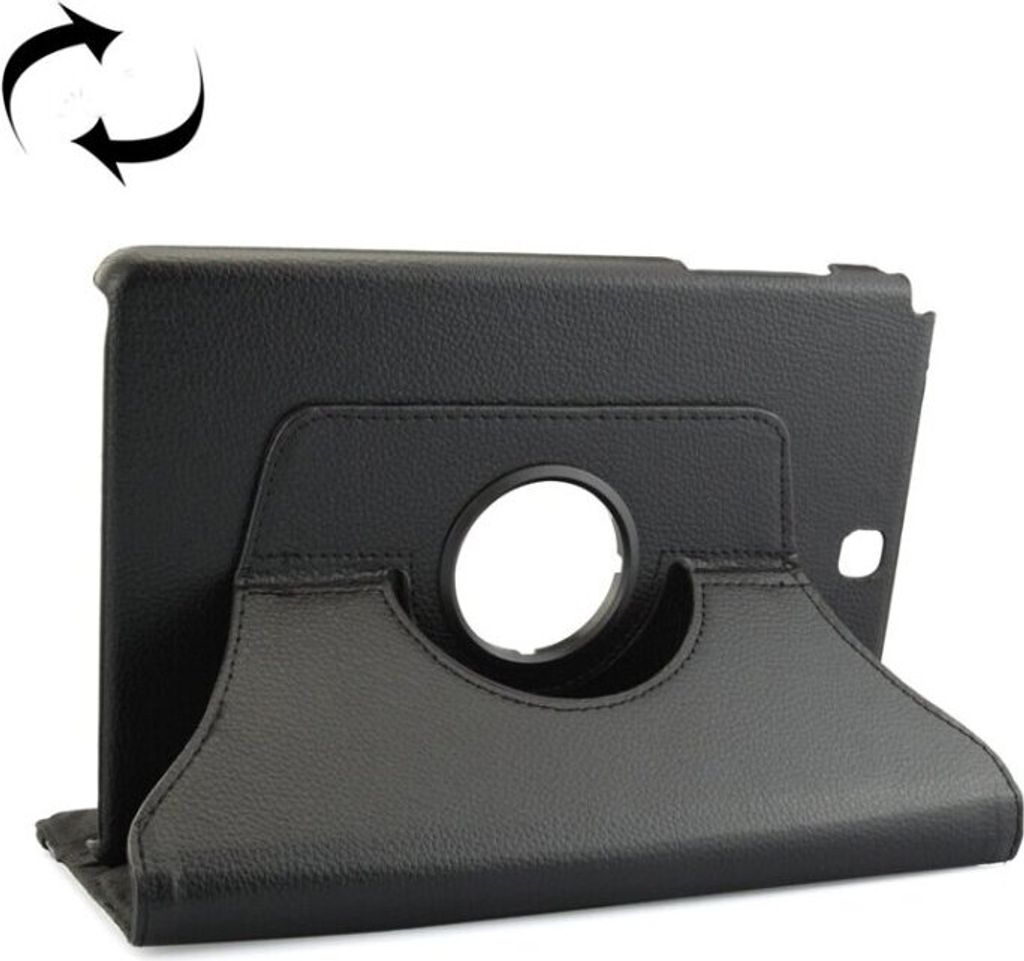 Tablet Tasche für Samsung Galaxy Tab A 9.7 Leder Schutzhülle Case Cover 360° Schwarz
