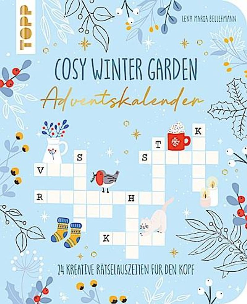 Calendario dell'Avvento a tema "Giardino Invernale Immagine del prodotto 